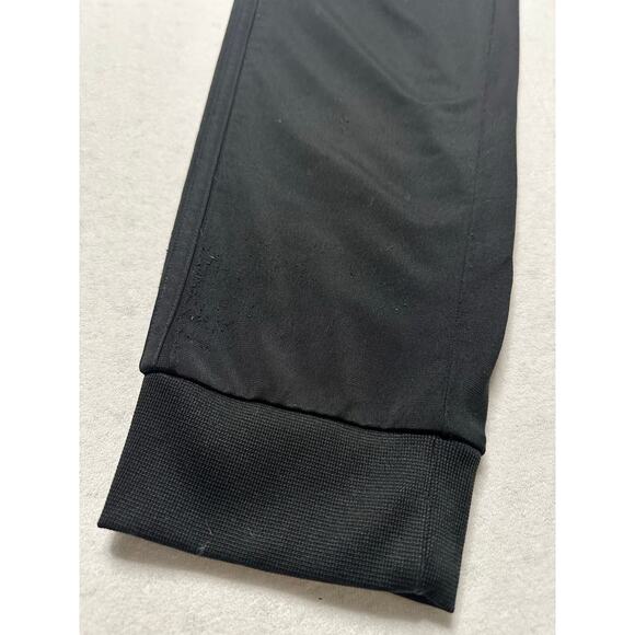 Adidas Primegreen Essentials 3-Stripes Jogger Pants Men’s Medium Black Cuffed - Picture 2 of 7